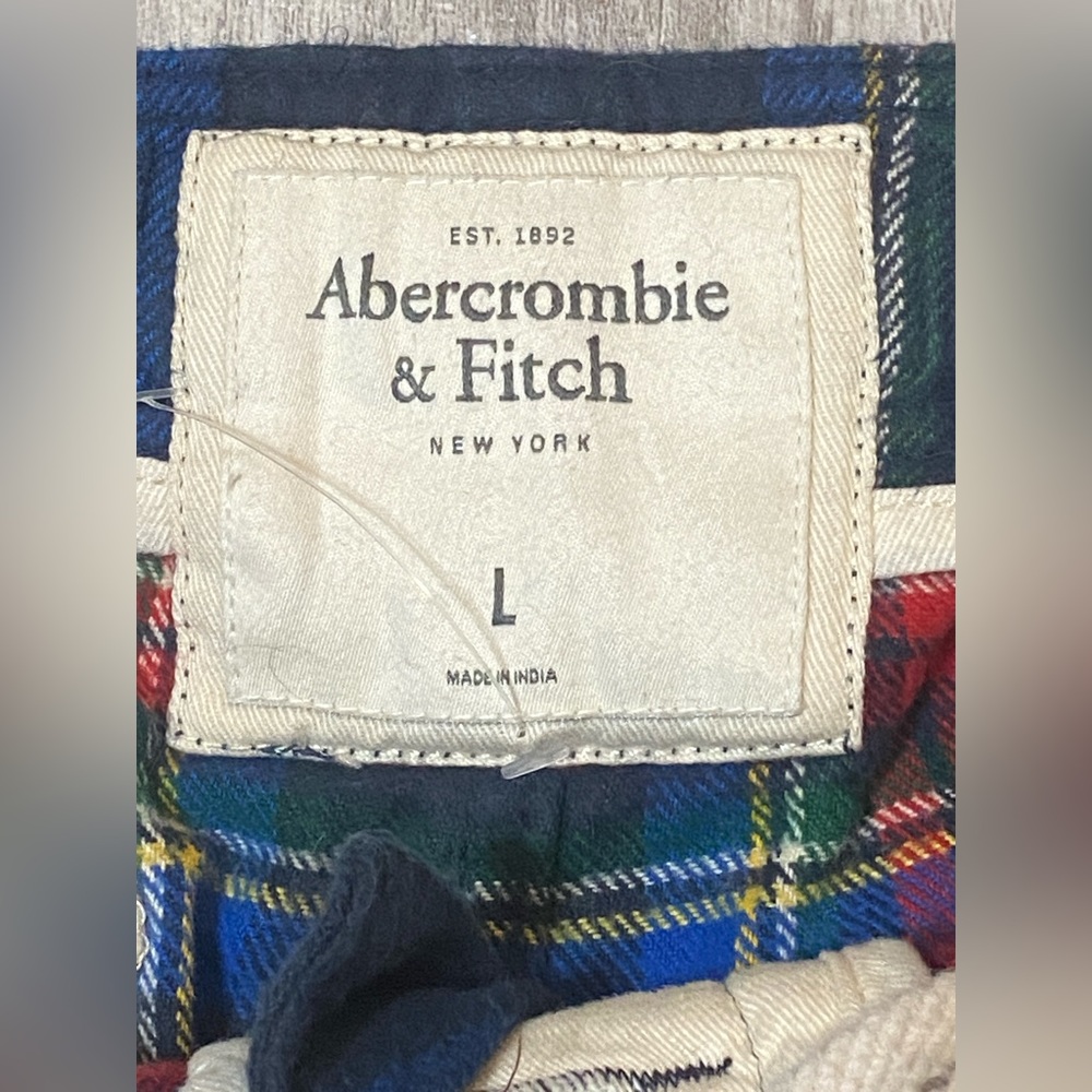 Abercrombie and Fitch Mens Flannel Sleep Pants Pajamas - Picture 2 of 3